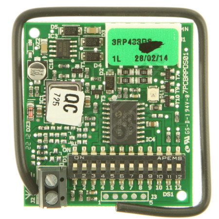 Empfänger FAAC RP 433 DS