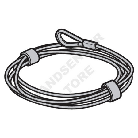 Stahlkabel HÖRMANN Ø 4 mm 3095589 10 m